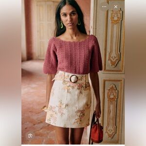 Sezane Amael Jumper Bois De Rose - Size S